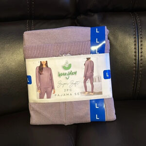 Honeydew Intimates Pajama Set Large Purple amethyst